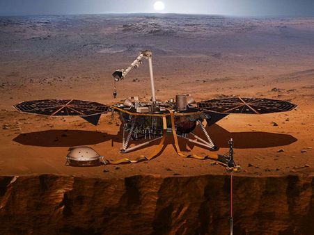 'Marsquake': NASA's InSight Lander records first tremor on the Red Planet