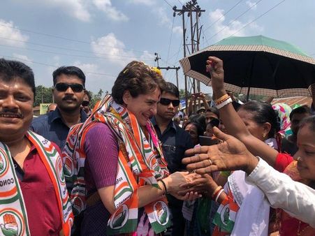 Priyanka Gandhi likens Silchar MP Sushmita Dev to Indira Gandhi
