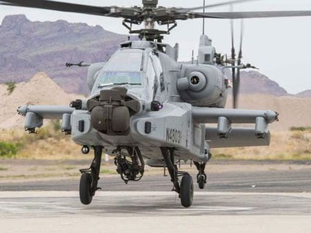 US hands over Apache Guardian attack choppers to IAF
