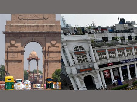Reality of Live TV Shows from India Gate, Connaught Place