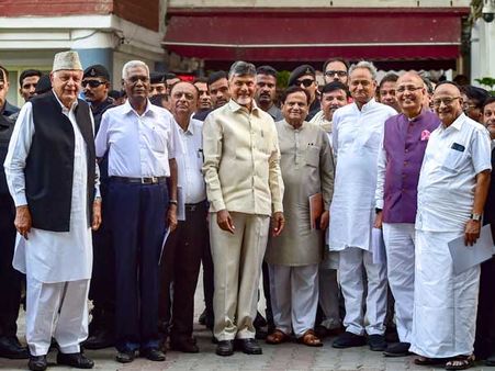 Opposition meet EC ask for tallying of VVPAT-EVMs to be done before counting