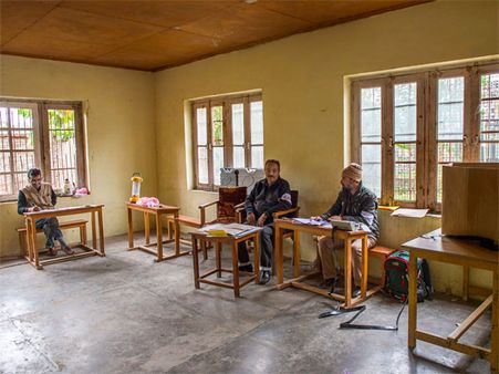 BJP men stole my vote alleges Dalit woman