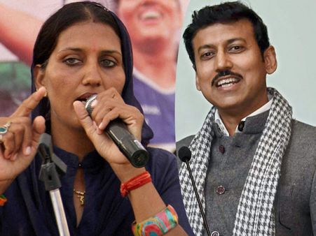 In battle of Olympians, Congress confident Poonia will defeat Rathod