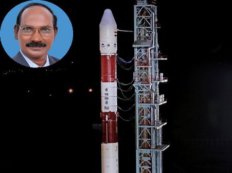 Ahead of PSLV-C46 launch, ISRO chairman visits Lord Venkateshwara temple