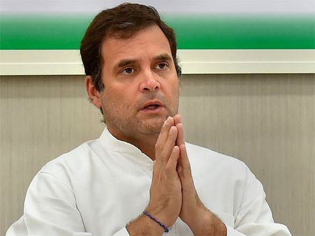 Congress in a spot of bother as Rahul insists on quitting