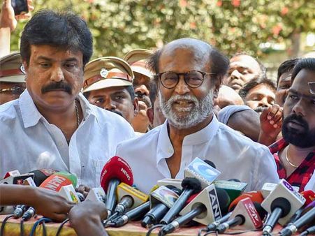 Attempts being made to paint me and Thiruvalluvar “Saffron”: Rajnikanth