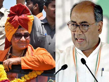 Thanks for barring her: Digvijaya on Sadhvi Pragya