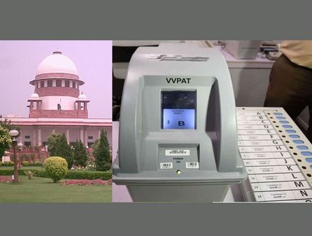 No 50 per cent VVPAT matching says Supreme Court