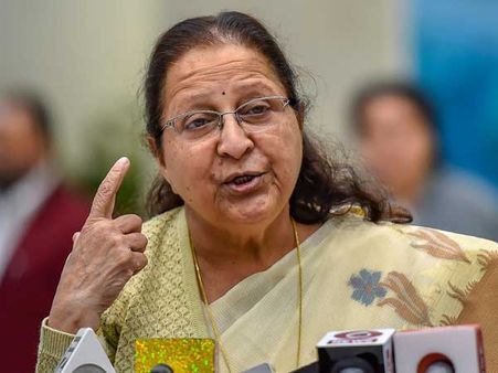 Modi govt will return to power with majority: Sumitra Mahajan