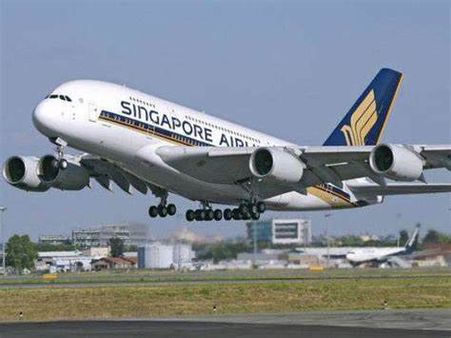 Singapore Airlines plane carrying 228 people makes emergency landing at Delhi airport