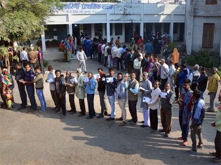 Delhi polling slowest among 7 states, several names missing from voter list