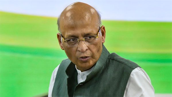 Congress leader Abhishek Manu Singhvi tests positive for COVID-19