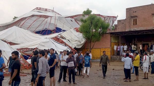 14 dead, over 50 injured in a tent collapse in Barmer; Gehlot announces Rs 5 Lakh ex-gratia