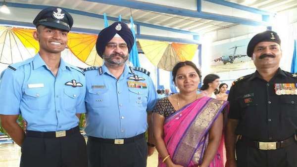 IAF chief presents his 'wings' to 'Sword of Honour' recipient at AFA