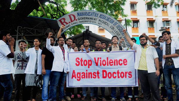 Doctors continue to hold protest, all non-essential services crippled