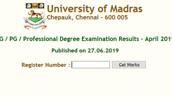 Direct links to check Madras University 2019 result: Find instant exam date here