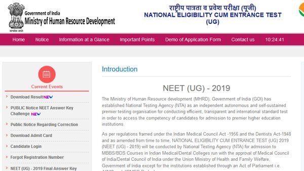 NEET Counselling 2019: Update on Mop Up Round