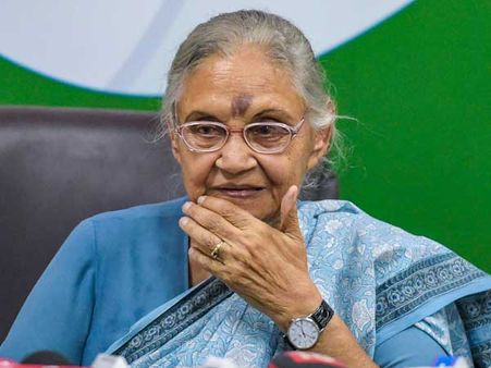 Smells like politics: Sheila Dikshit's take on AAP govt's free bus, metro for women proposal