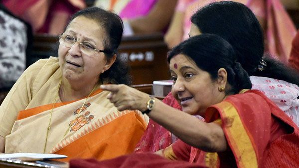 Sushma, Sumitra end legislative innings: Apply for ex-MP identity cards