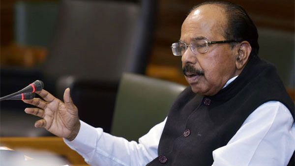 House panel would have estimated quantum of black money had there been more time: Veerappa Moily