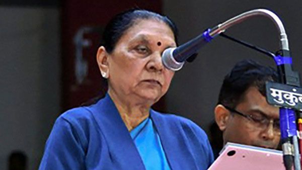 UP Governor Anandiben Patel given additional charge of Madhya Pradesh