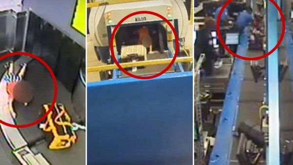 2-year-old goes for ride on baggage conveyor belt at Atlanta airport; ends up with fractured hand