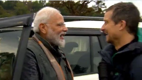 PM Modi to feature on Bear Grylls' Man Vs Wild on Aug 12