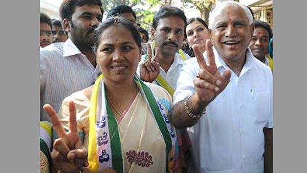 A 1,001 steps is what Shobha Karandlaje climbed for Yeddy to become CM