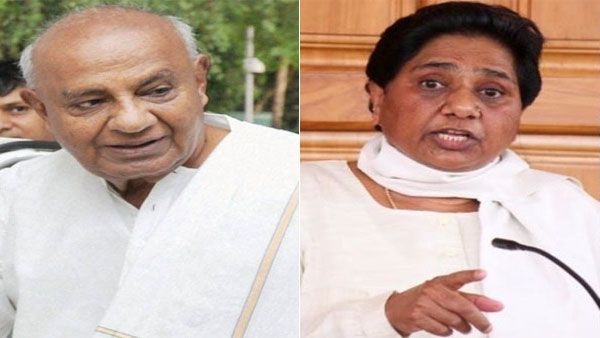 A call from Gowda, which got Mayawati to intervene in the Karnataka political crisis