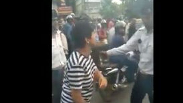 Drunk woman, her friend held for misbehaving with Delhi traffic cop