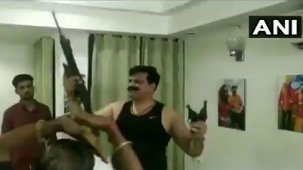BJP MLA brandishes guns & dances in Gangs of Wasseypur style