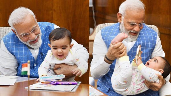Revealed: The child in Modi’s arms, who he called a special friend in Parliament