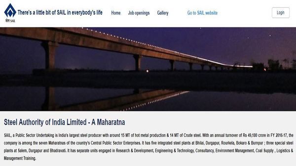 SAIL Jobs: SAIL Recruitment for 202 Executive/Non-Executive vacancies underway: How to apply