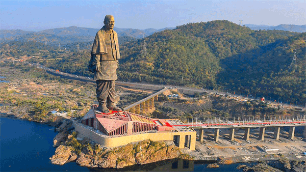 Built from crowdsourced iron, Statue of Unity can withstand earthquakes but not rains?