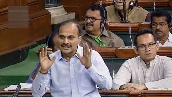 How is Kashmir internal issue: Adhir Ranjan Chowdhury's speech miffs Sonia, draws BJP's ire