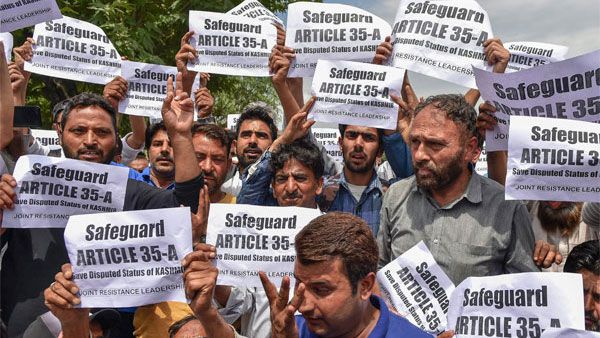 Article 35A: Centre firm on abrogation, some decision expected this month