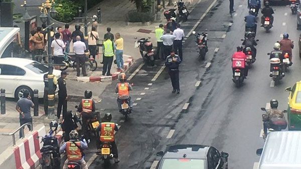 2 injured after several small explosions near Bangkok's Mahanakhon tower