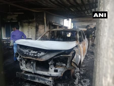 Odisha BJD MLA's house set ablaze by miscreants