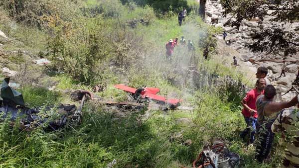 Uttarakhand: Two killed as Helicopter carrying flood relief crashes in Uttarkashi