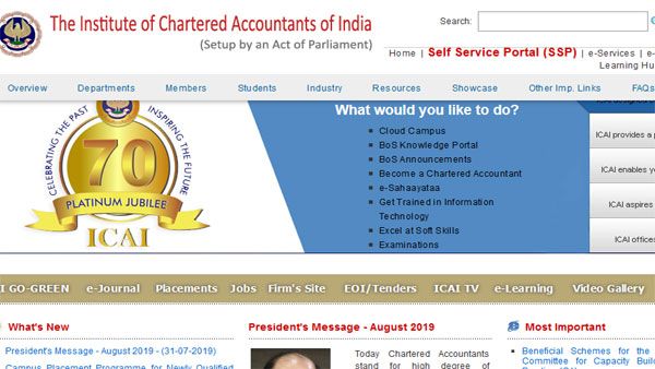 ICAI Campus Placement Programme date 2019: Full list of cities and companies taking part