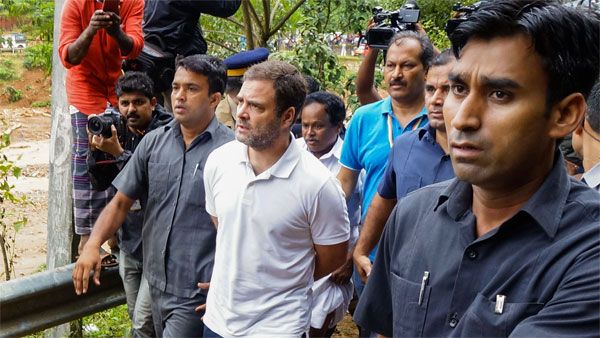 Rahul Gandhi visits flood-hit Kerala, seeks more help from people
