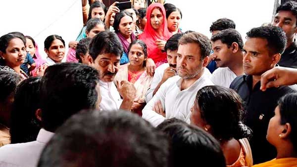Rahul writes to Centre seeking help for flood relief works in Kerala