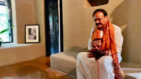 VP Venkaiah Naidu inaugurates renovated Tagore’s 'Shyamali' in Shantiniketan