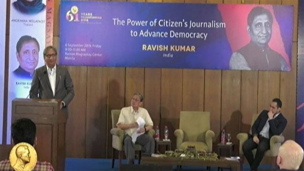 Democratic ‘aatma' is under relentless attack: Magsaysay Awardee Ravish Kumar