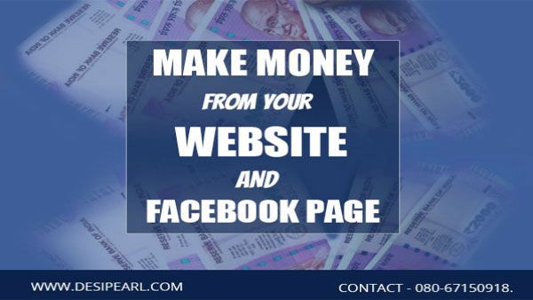 Here is an easy way to Earn Money from Website and Facebook Fan pages!