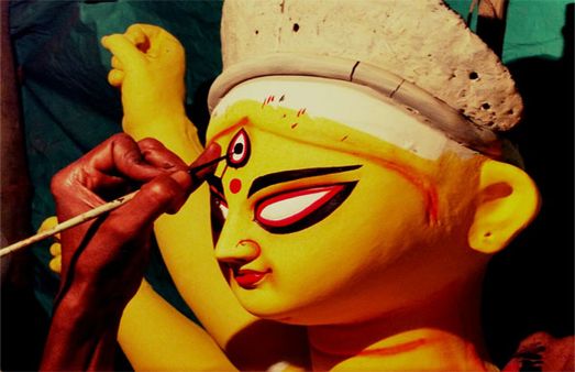 In pics: 4 utmost elements for the preparation of Durga idol