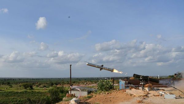 India successfully test fires Man Portable Anti-tank Guided Missile