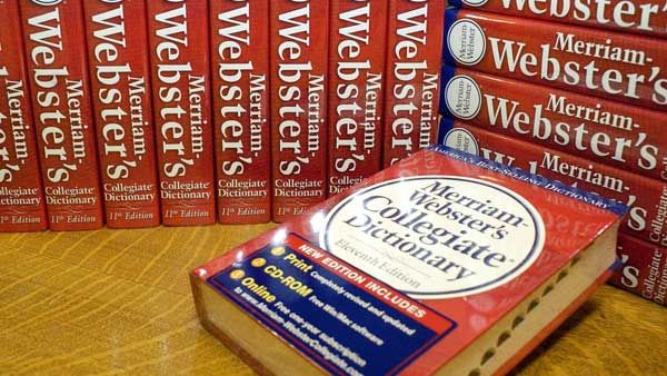 They among 530 words added to Merriam-Webster dictionary