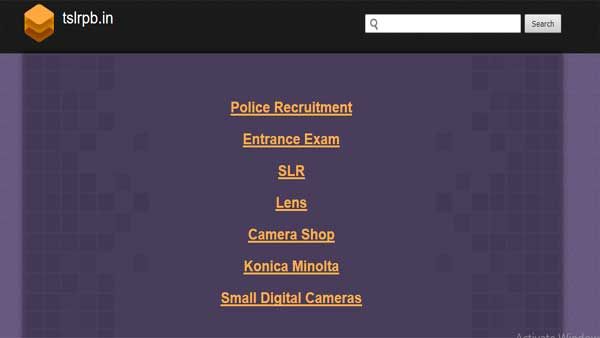 Direct link to check TSLPRB police constable final result 2019