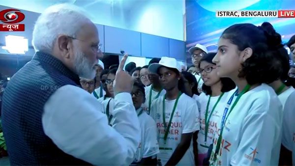 ‘Why not PM?’: Modi asks student who wanted tips to become President